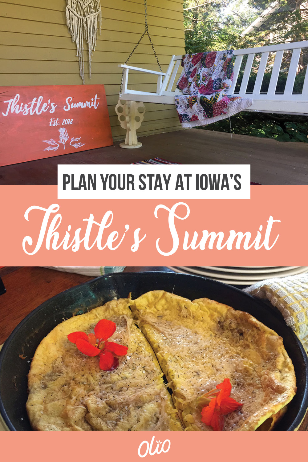 Discover the perfect location for your next Midwestern weekend getaway at Thistle's Summit in Mount Vernon, Iowa! Located steps from the Cornell College campus, Thistle's Summit is a queer bed and breakfast focused on community, creativity and inclusivity. Enjoy phenomenal food, tap into the community's artistic spirit, and, of course, meet Thistle the dog. There's no better place to plan a weekend getaway than Mount Vernon!
