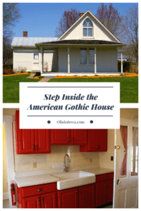 Grant Wood made the exterior of the American Gothic iconic. But have you ever wondered what's inside? Now you can step inside the American Gothic House in Eldon, Iowa.