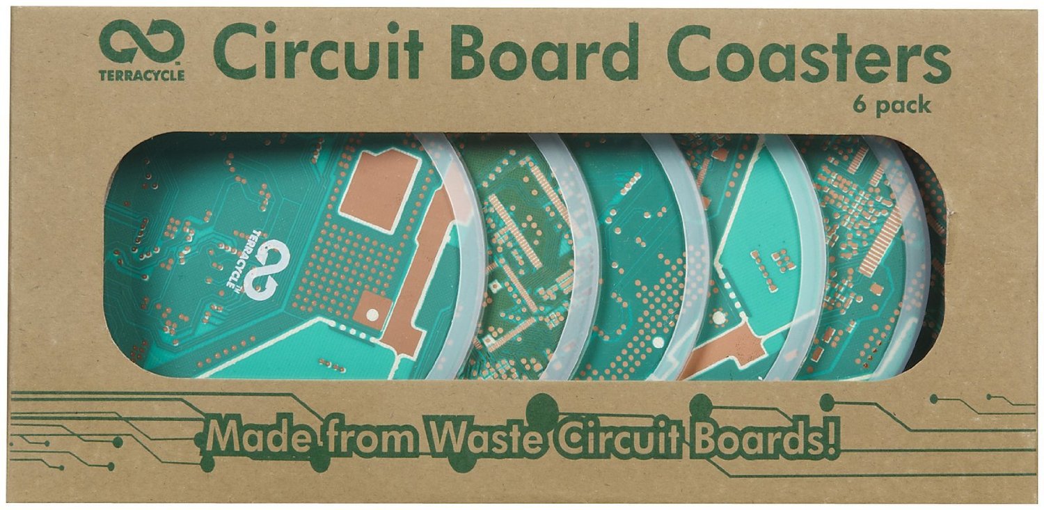 Circuit Board Coasters