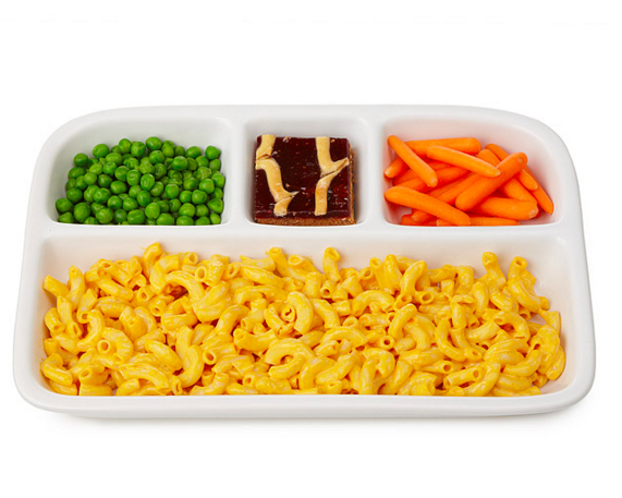 Stoneware TV Dinner Tray