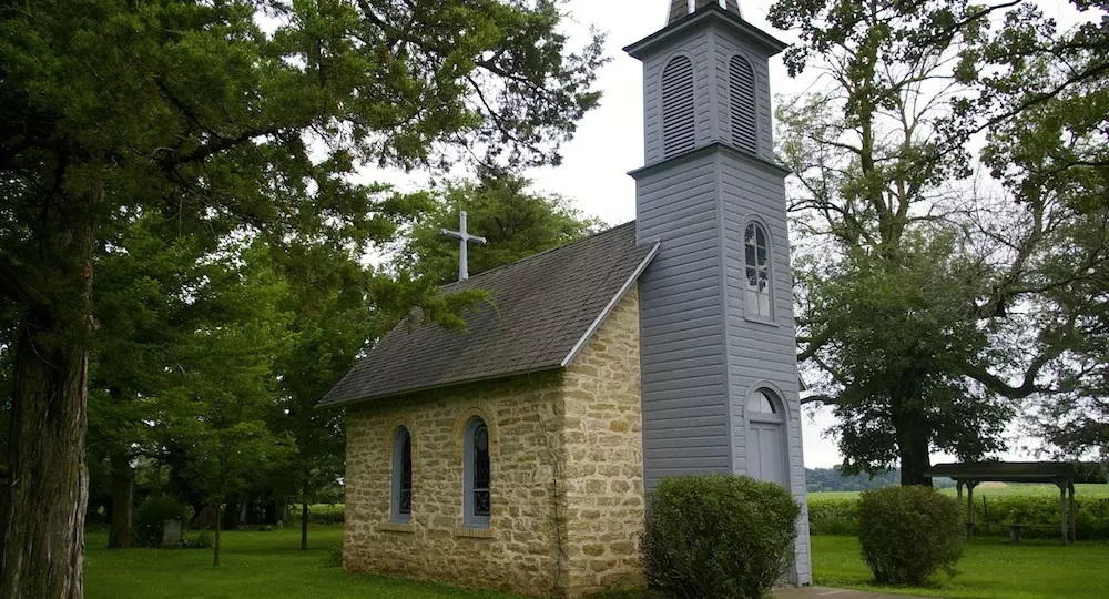 World's Smallest Church in Festina, Iowa