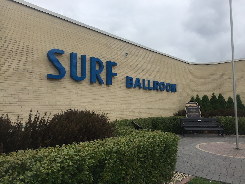 Exterior of the Surf Ballroom in Clear Lake, Iowa