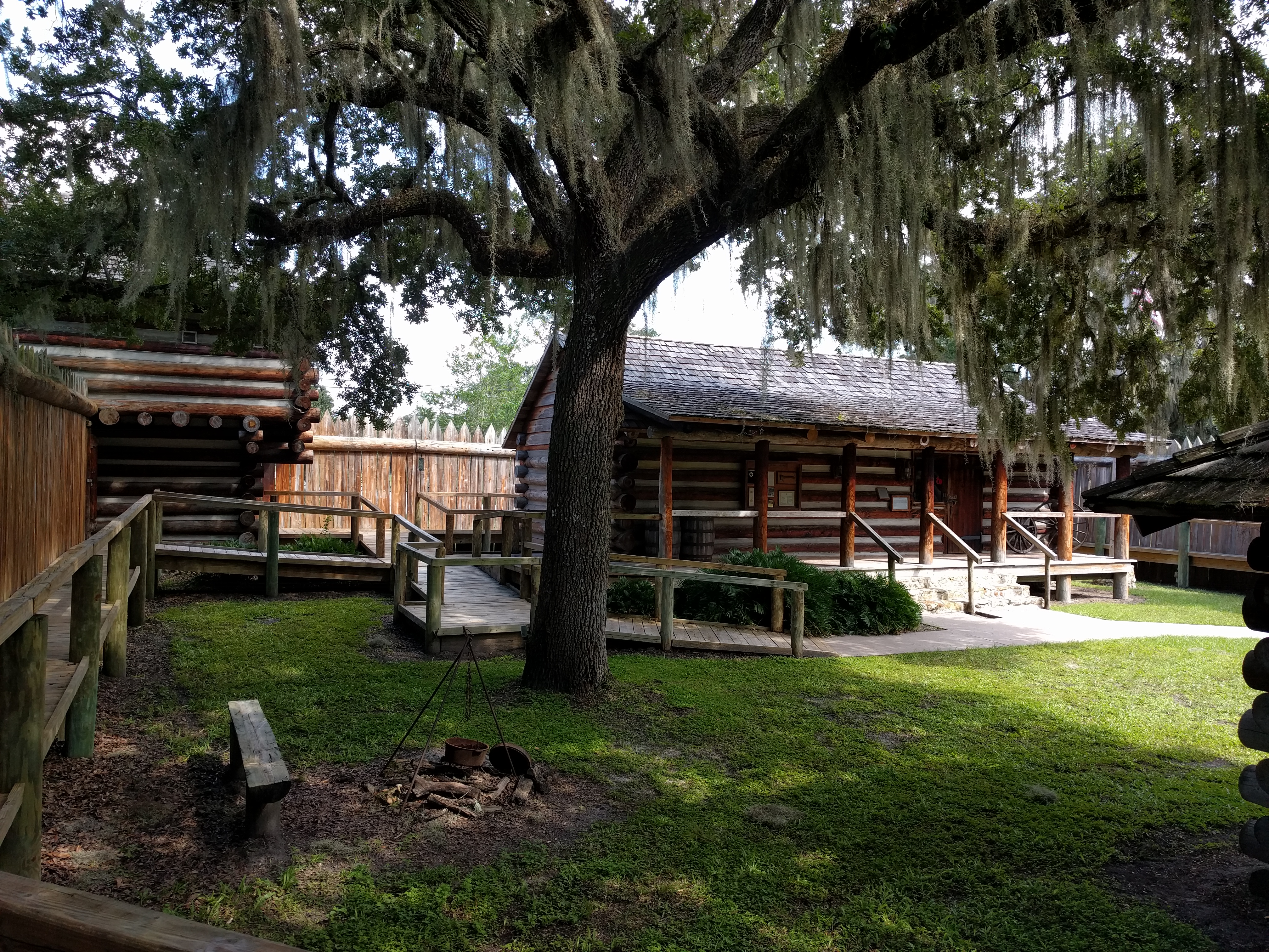 Replica of Fort Christmas in Christmas, Florida