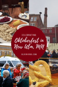 Prost! Did you know that one of the best Oktoberfest celebrations in the U.S. is held in rural Minnesota? Learn why you need to make plans to experience Oktoberfest in New Ulm, Minnesota. #NewUlm #Oktoberfest