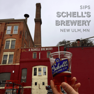 Grab a taste of Germany at Schell's Brewery in New Ulm, MN!
