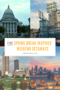 Plan a spring break inspired weekend getaway to one of these Midwestern cities!