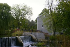 Historic Beckman Mill in Beloit, Wisconsin
