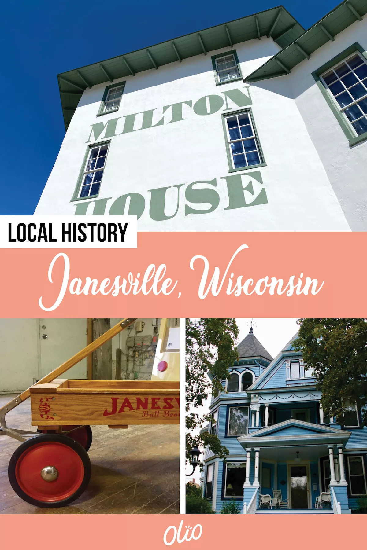Do you love local history? Discover three ways to experience the unique history of Janesville, Wisconsin the next time you're in the area. #Wisconsin #Janesville #history