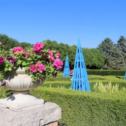 Formal garden at Rotary Botanical Gardens in Janesville, Wisconsin