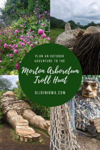Plan a Morton Arboretum Troll Hunt of your own! Discover these unexpected sculptures in the beautifully wooded area of Lisle, Illinois. #MortonArboretum #Illinois