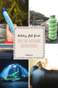 Searching for the perfect holiday gift for the outdoor adventurer in your life? Shop presents sure to make their next trip an epic adventure! #GiftGuide #HolidayGiftGuide #TravelGiftIdeas