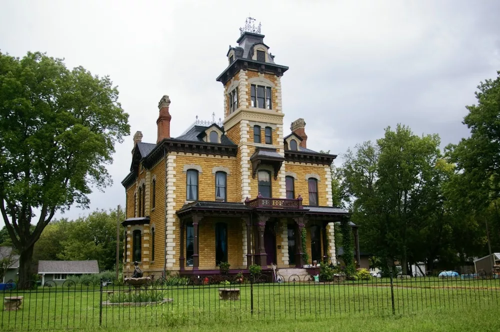 Historic Victorian home in Abilene, Kansas