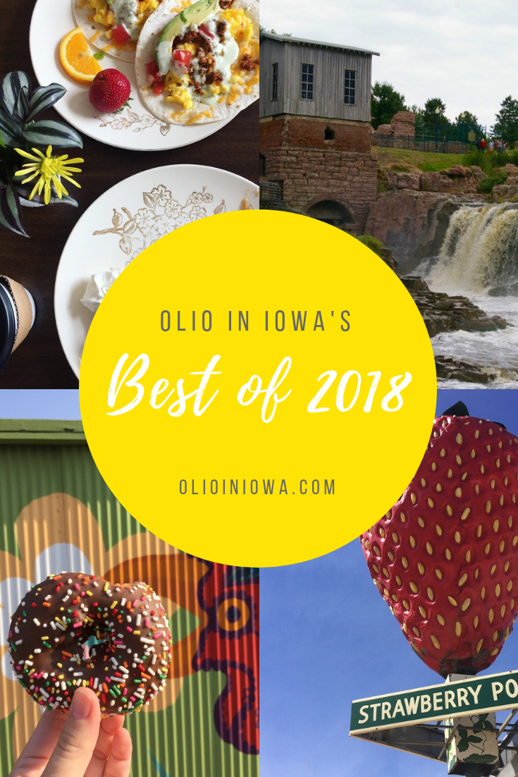 2018 held some pretty big adventures! Read the most popular posts from Olio in Iowa's last year.