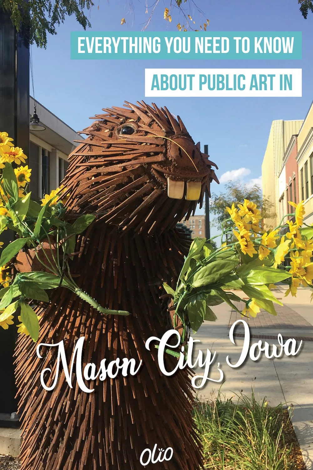 There are so many ways to experience art in Mason City, Iowa! From a renowned museum and expansive sculpture walk to vibrant murals and offbeat folk art, there's something for everyone to see when you travel to this north Iowa community. #Iowa #MasonCity #publicart