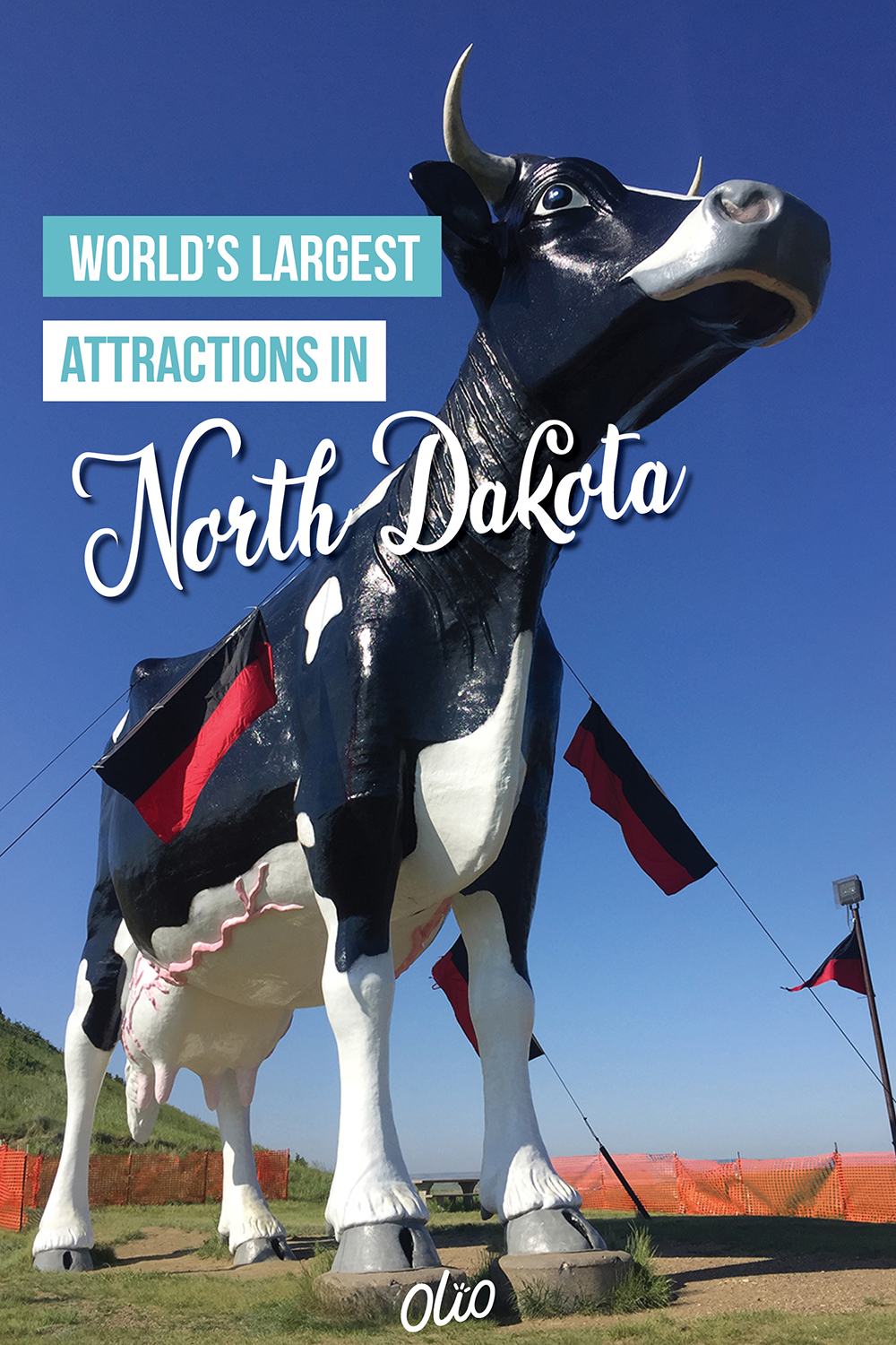 Plan a North Dakota road trip that's larger than life! There's tons of things to do in North Dakota, including stops at many of these large roadside attractions. Pose for funny photos at these "world's largest" things and cross these towering statues off your bucket list! #NorthDakota #WorldsLargest