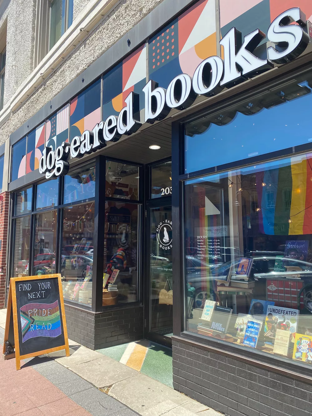Exterior of Dogeared Books in Ames, Iowa