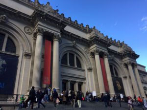 Exterior of the Metropolitan Museum of Art in New York City