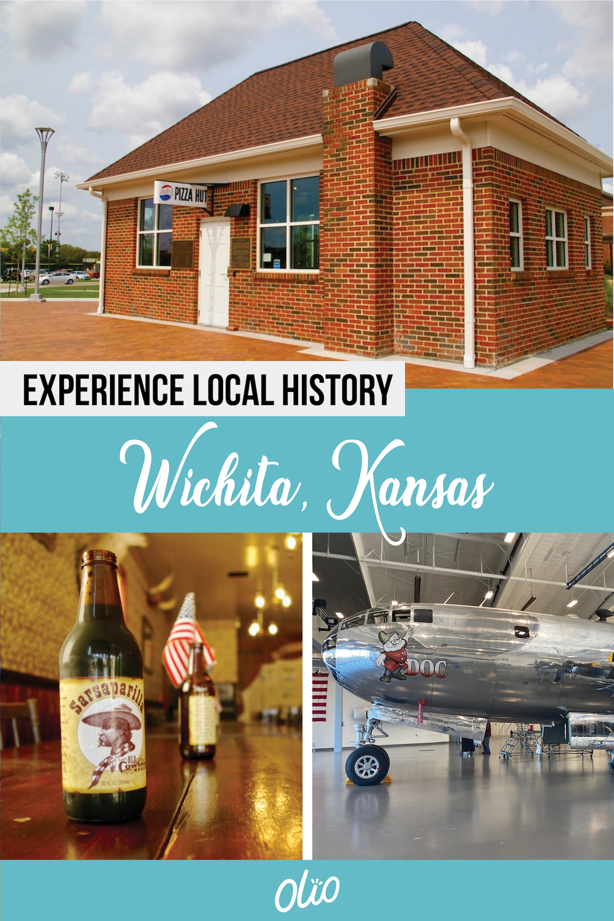 Interested in experiencing the history of Wichita, Kansas? This Kansas community has a rich history from aviation to African American culture to the start of one of the country's most prominent pizza chains. With museums, historic sites and more, you're sure to learn something new when you visit Wichita. #Wichita #Kansas #Midwest #History #LocalHistory