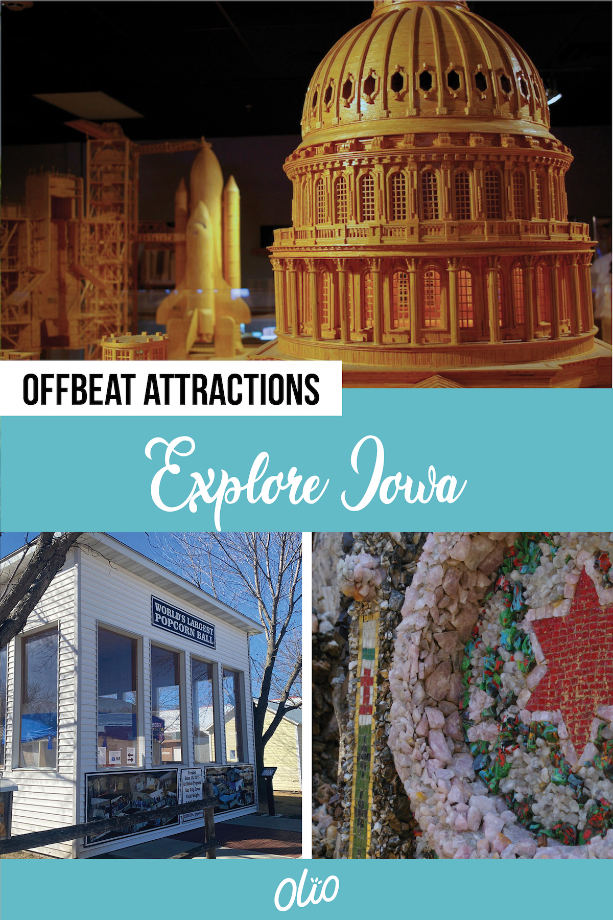 Looking for something to do this summer? These eight hidden gems in Iowa are the perfect destinations for a summer road trip! From man-made marvels to haunted historical sites and so much more, there are lots of unique things to do in Iowa. #Iowa #RoadsideAttractions #RoadsideAmerica #Midwest