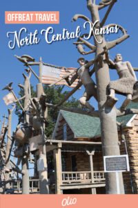 If you like to explore off the beaten path, there is no shortage of things to do in north central Kansas. From historic hotels and natural wonders to roadside attractions and offbeat art installations, this region of Kansas is teeming with quirky places to fill your itinerary. Discover 10+ unique places to add to your to-visit list the next time you're on a Kansas road trip!