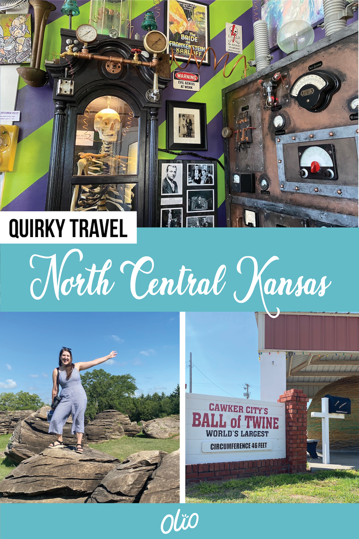 If you like to explore off the beaten path, there is no shortage of things to do in north central Kansas. From historic hotels and natural wonders to roadside attractions and offbeat art installations, this region of Kansas is teeming with quirky places to fill your itinerary. Discover 10+ unique places to add to your to-visit list the next time you're on a Kansas road trip!