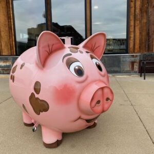 Big Piggy Bank in Casey, Illinois