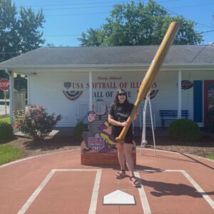 Big Softball Bat in Casey, Illinois