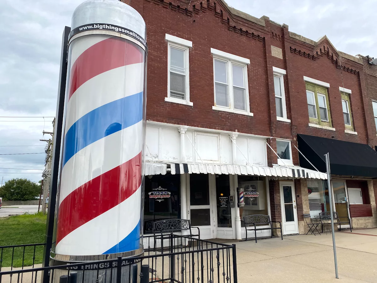 World's Largest Barbershop Pole in Casey, Illinois