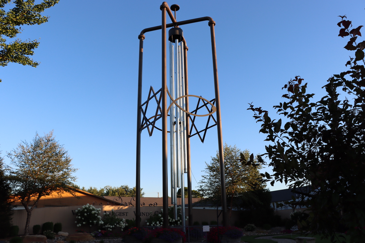 World's Largest Wind Chime in Casey, Illinois