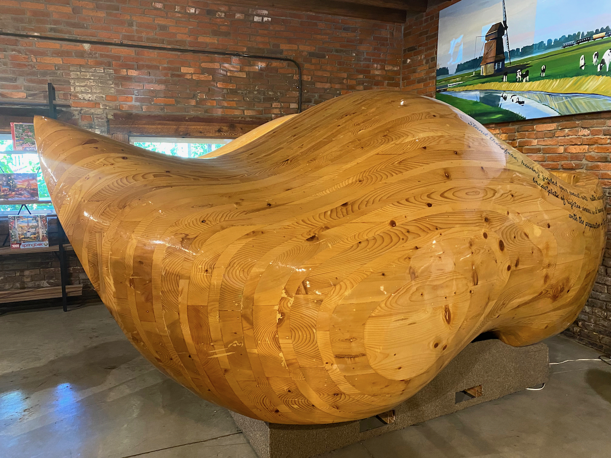 World's Largest Wooden Shoes in Casey, Illinois