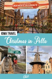 There’s nothing quite like Christmas in Pella, Iowa! With a town square that’s straight out of a Hallmark movie and quaint, Dutch touches abound, this southern Iowa community is probably most well-known for its Tulip Time celebration. But it’s also a great place to get into the holiday spirit. With a Dutch Christmas market, festive tour of homes, plenty of shops and so much more, there are a lot of reasons to visit Pella, Iowa during the holidays.