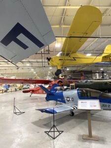 Airplanes on display at Mid-America Air Museum in Liberal, Kansas