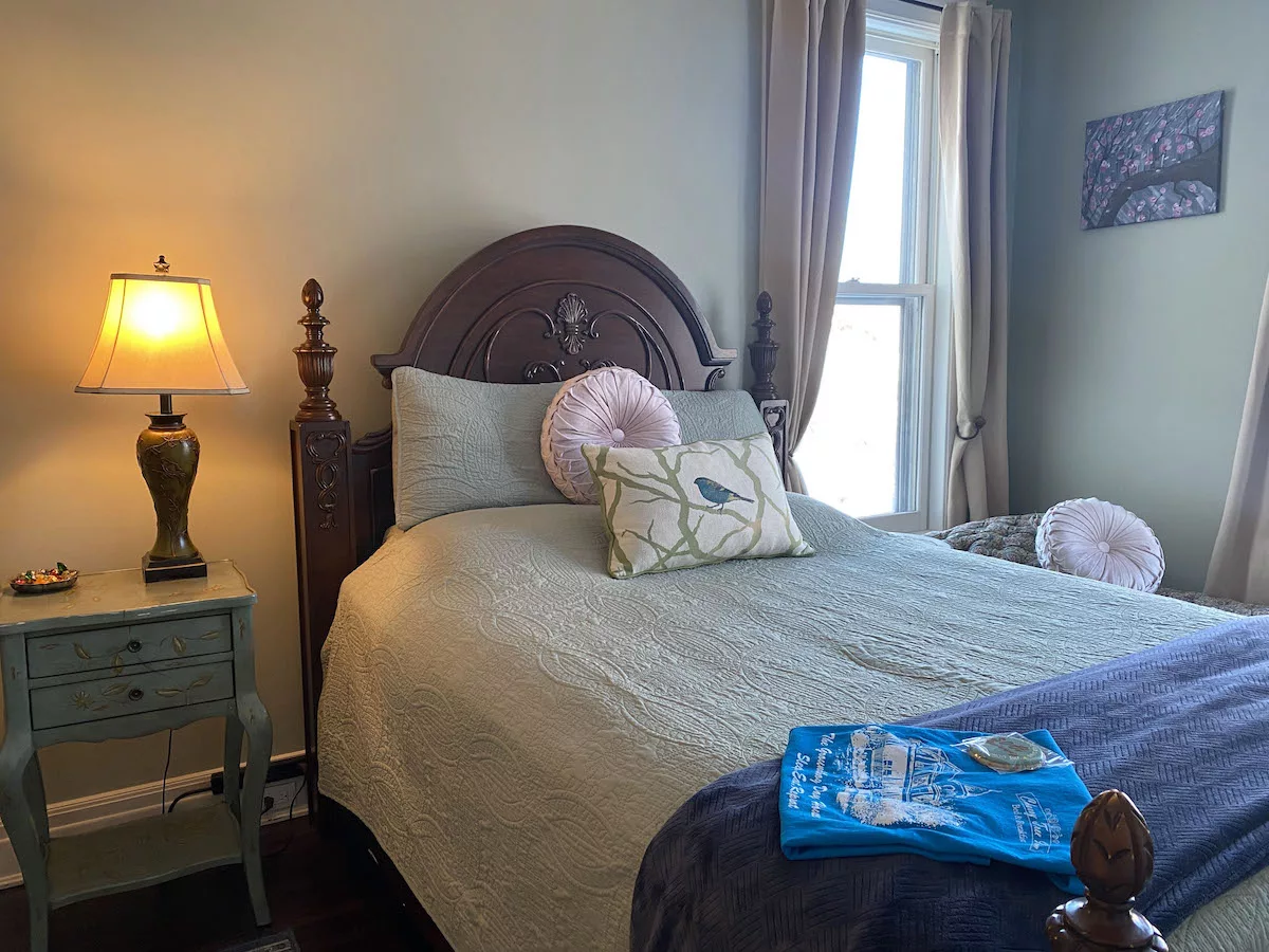 Cherry Blossom Suite at the Cherry Tree Inn Bed & Breakfast in Woodstock, Illinois