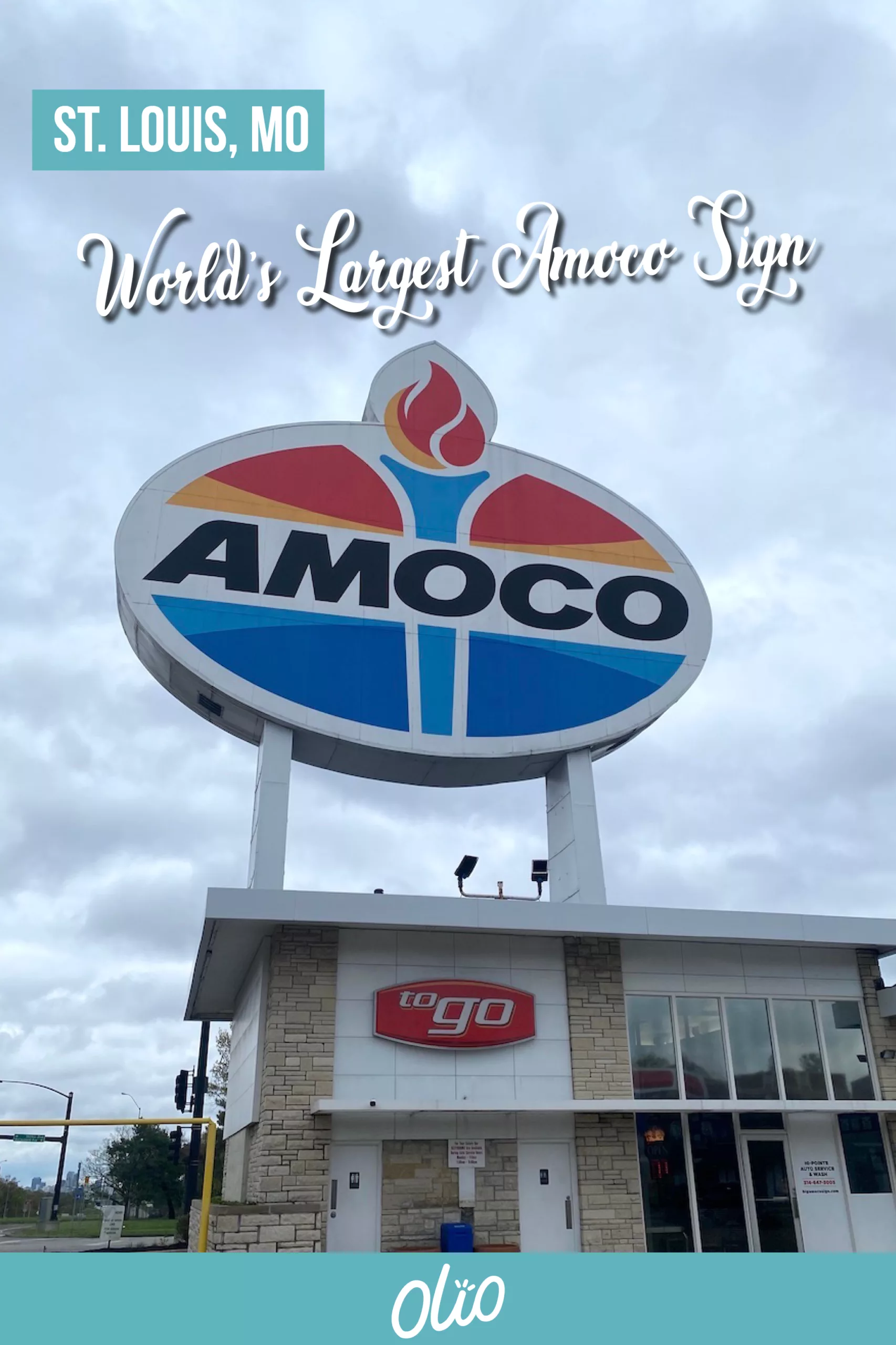 When it comes to roadside advertising, the gas station mentality seems to be that bigger is better. At least that’s true for the St. Louis, Missouri station attached to the World’s Largest Amoco Sign. While this sign is attached to a modern gas station, its history dates back more than 100 years.
